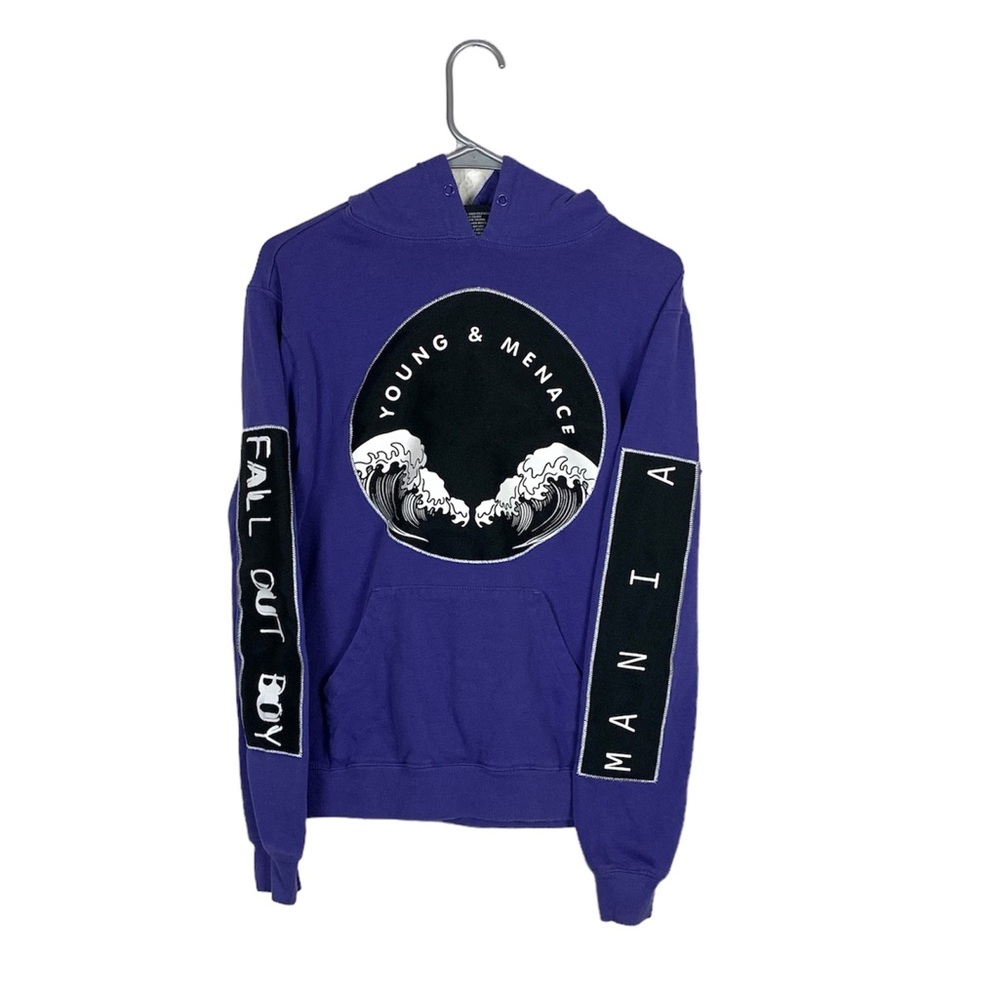 Fall out boy mania hoodie size xs merch punk young menace